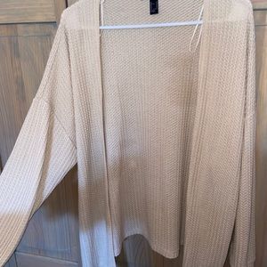 Forever 21 Waffle Knit Cardigan